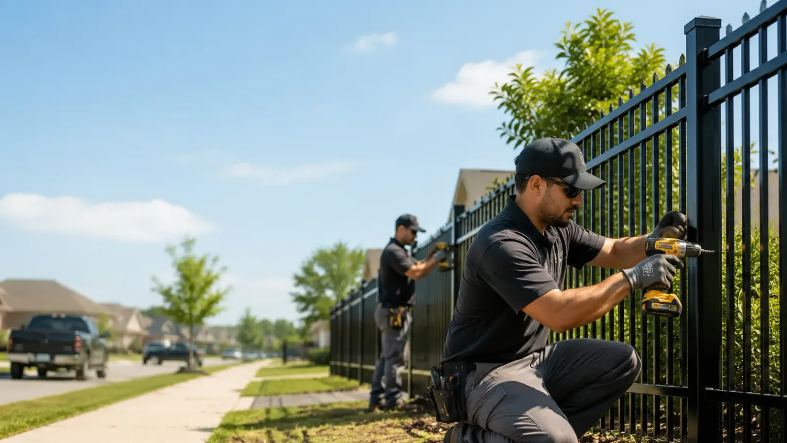 Metal Fence Installation in Malden, WA